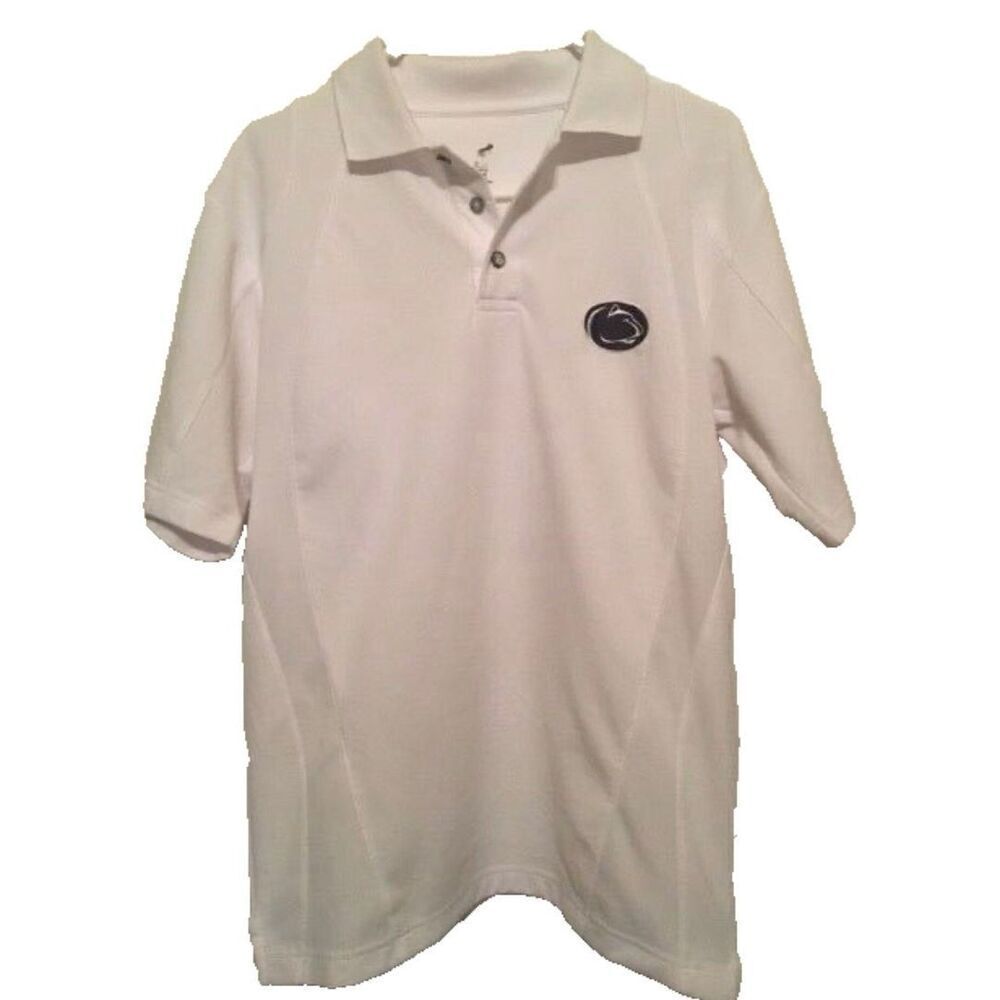 Penn State Size Small White Polo Shirt